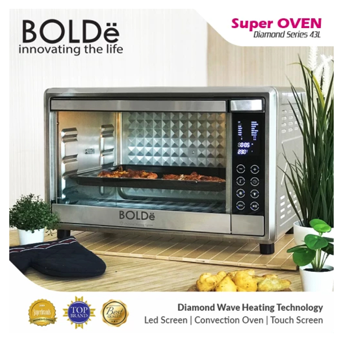 Bolde Super Oven Diamond Series 43 L - Putih 